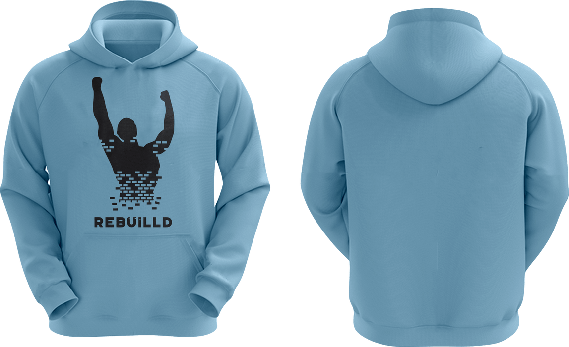 REBUILLD - Hooded Pullover Sweatshirt