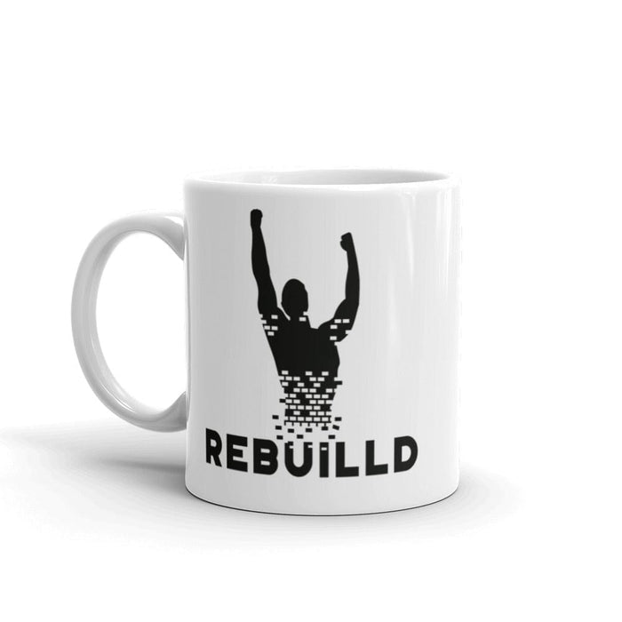 REBUILLD - White Glossy Mug