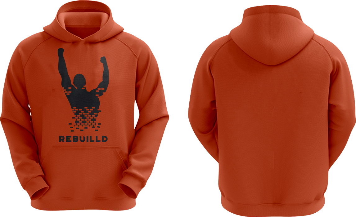 REBUILLD - Hooded Pullover Sweatshirt