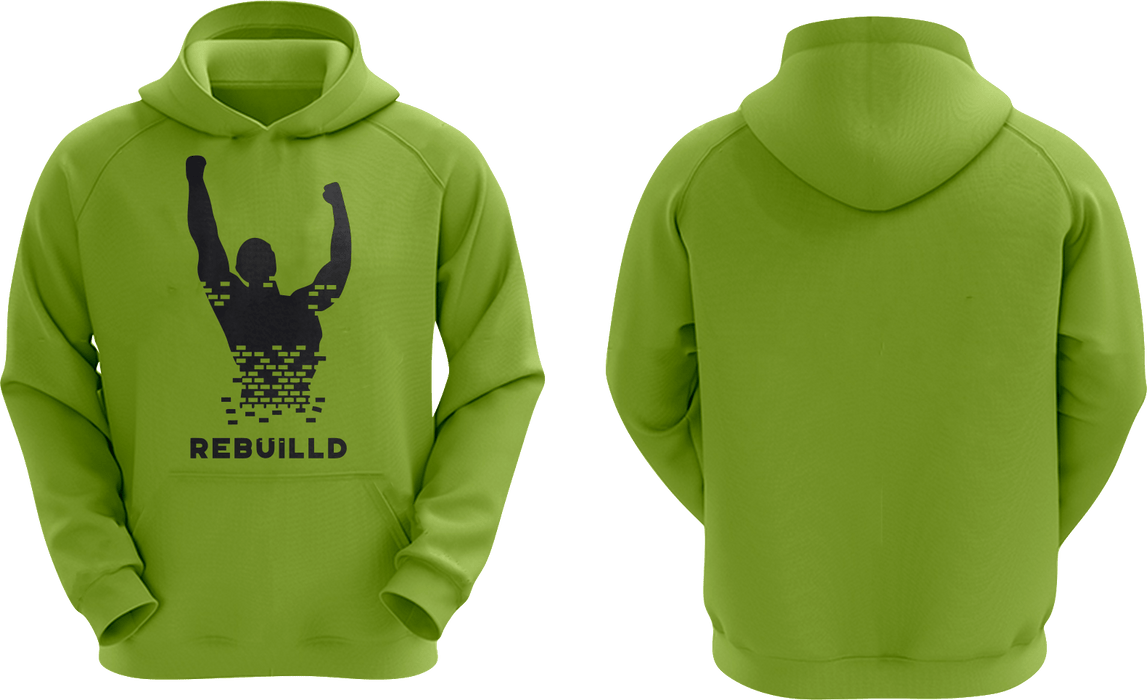 REBUILLD - Hooded Pullover Sweatshirt