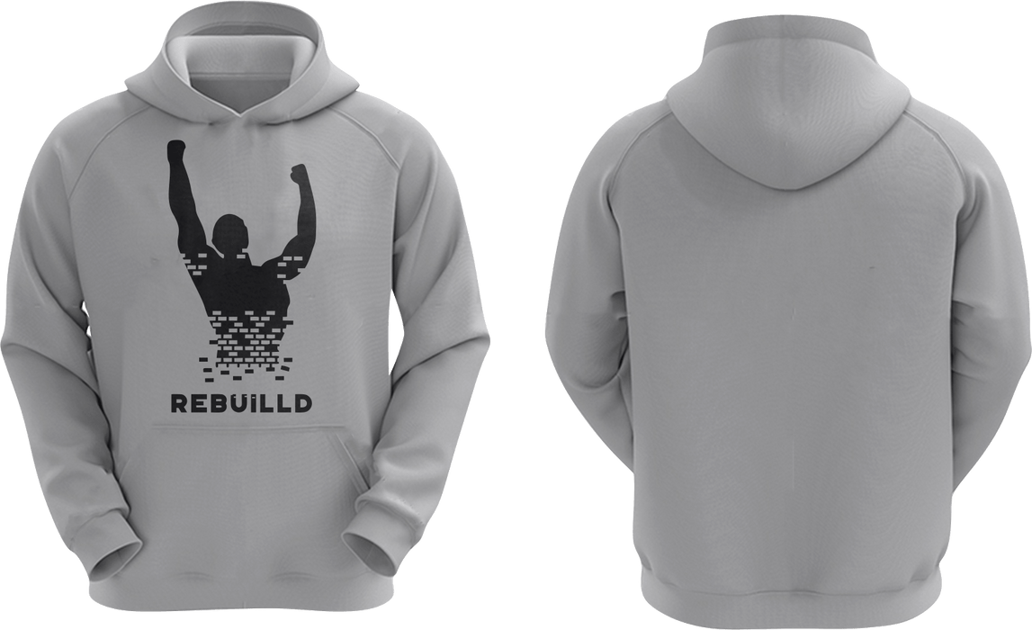 REBUILLD - Hooded Pullover Sweatshirt