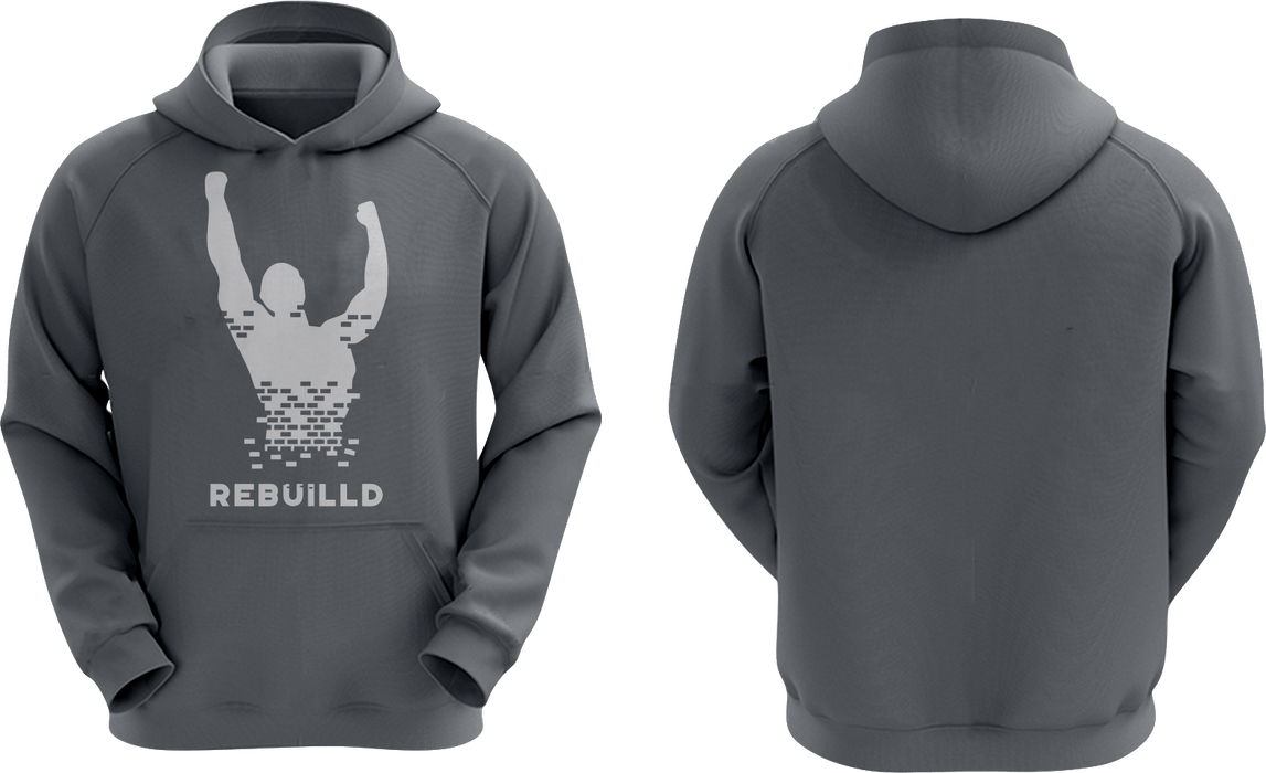 REBUILLD - Hooded Pullover Sweatshirt