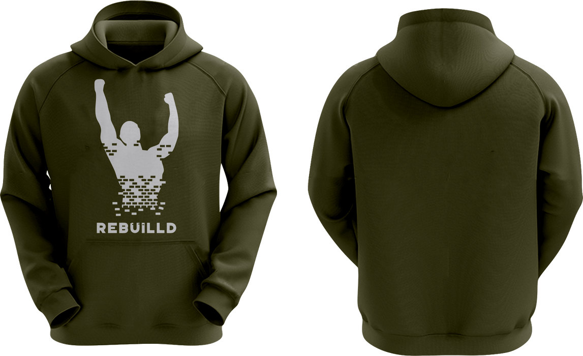 REBUILLD - Hooded Pullover Sweatshirt