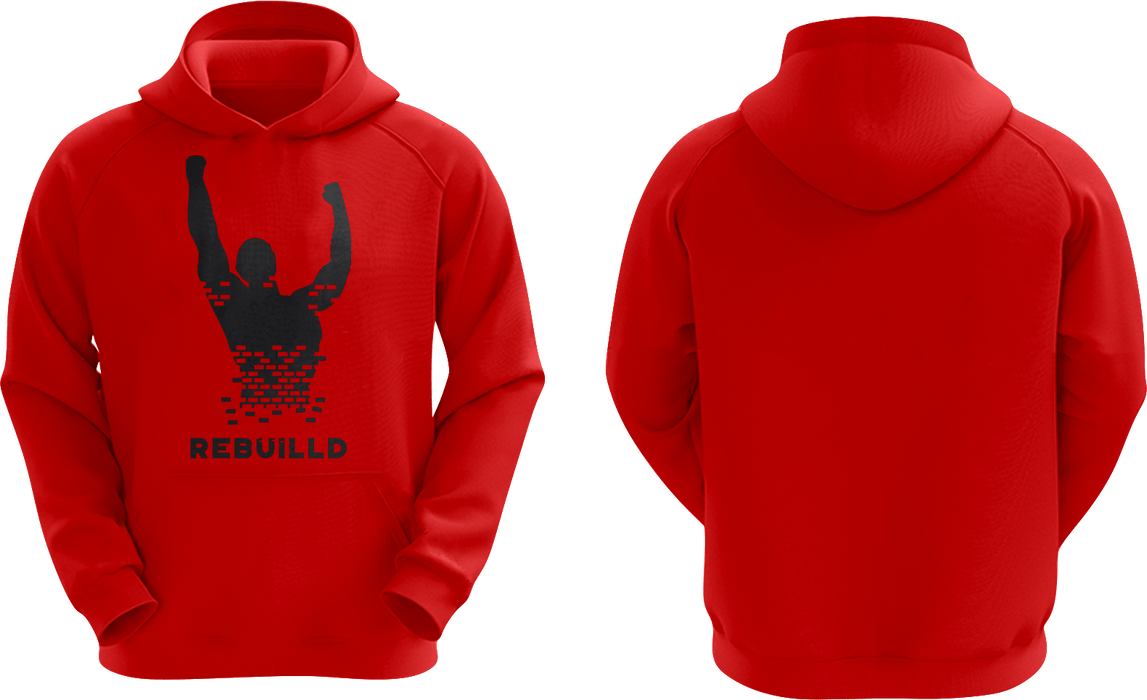 REBUILLD - Hooded Pullover Sweatshirt