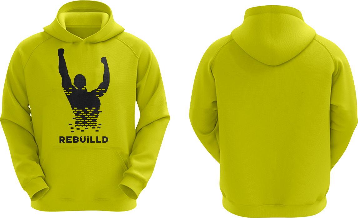 REBUILLD - Hooded Pullover Sweatshirt